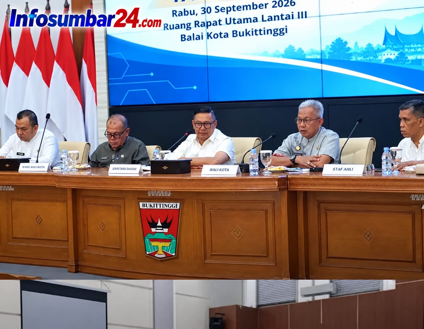 Wako Ramlan Dorong Percepatan Data Perlinsos Digital Bukittinggi