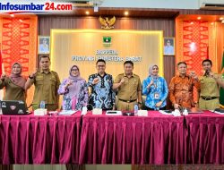 Sekda Rismal Hadi Tampil di Monev Keterbukaan Informasi Publik 2026, Pemko Bukittinggi Perkuat Transparansi