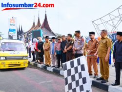 53 Angkot Resmi Layani 874 Pelajar, Pemko Bukittinggi Launching Angkutan Sekolah Gratis